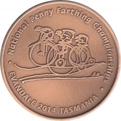 Medal - Evandale National Penny Farthing Championships