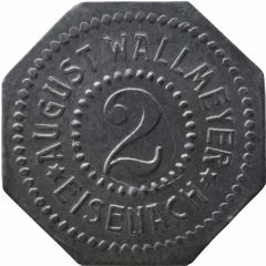 2 Pfennig - Eisenach August Wallmeyer