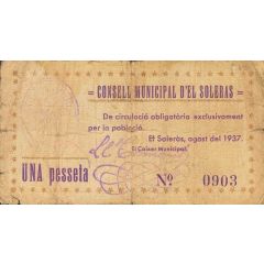 1 Peseta El Soleràs