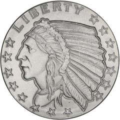 1/2 oz Silver Golden State Mint - Incuse Indian Head