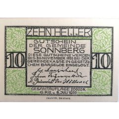 10 Heller Sonnberg