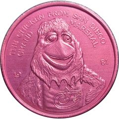 Mardi Gras Token - Thor San Diego Chicken