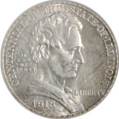 1/2 Dollar State of Illinois Anniversary