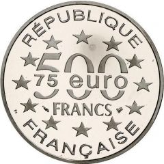 500 Francs / 75 Euros Hotel de Ville