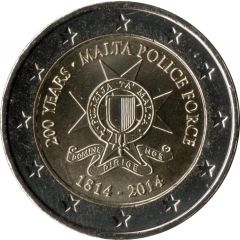 2 Euros Malta Police Force