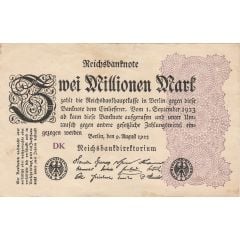 2 000 000 Mark Reichsbanknote