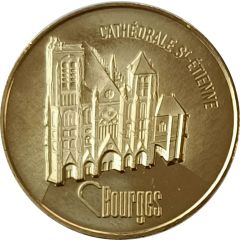 Jeton touristique - Monnaie de Paris - Bourges - Cathédrale Saint-Etienne