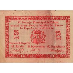 25 Céntimos Totana