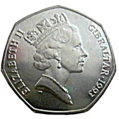 50 Pence - Elizabeth II Christmas