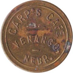 10 Cents - Carp`s Cafe Venango, Nebraska