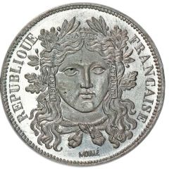 10 Centimes pattern by Moullé