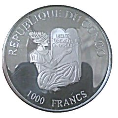 1000 Francs CFA Sir Henry Morgan