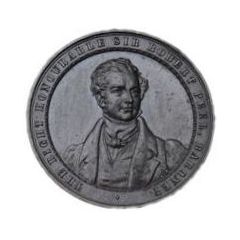 Medalet - Victoria Robert Peel, A&M, bronze, 39mm