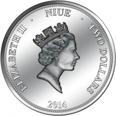 2 Dollars - Elizabeth II Alpine Ibex