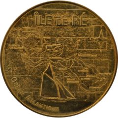 Tourist token - Monnaie de Paris - Saint-Martin-de-Ré - Île de Ré Océan Atantique