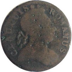 1/2 Penny Clauduis Romanus - Pax Pla Cid