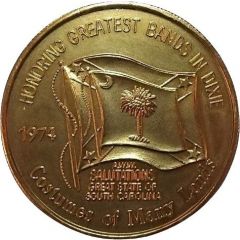 Mardi Gras Token - Krewe of Mid-City Costumes of Many Lands, New Orleans, Louisiana