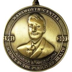 Wadsworth Center Anniversary Medallion Albany, New York
