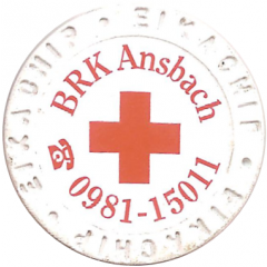Shopping Cart Token Bayerisches Rotes Kreuz - Kreisverband Ansbach
