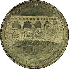 Médaille touristique Pont du Gard