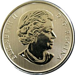 25 Cents - Elizabeth II Rose-breasted Grosbeak