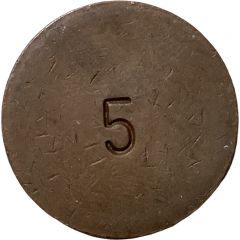 Jeton - 5, 5