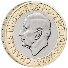2 Pounds - Charles III National Gallery
