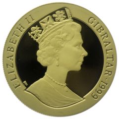 1/5 Crown - Elizabeth II Millennium