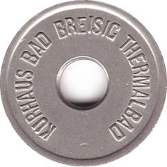 Public Swimming Pool Token - Bad Breisig Kurhaus