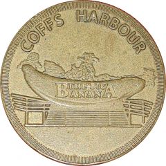 Medal - NSW - Big Banana, Coffs Harbour Tourist Souvwnir