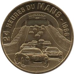 Monnaie de Paris Tourist Token - Le Mans 24 heures du Mans – 1966
