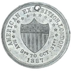 Medalet - Victoria Golden Jubilee; American Exhibition
