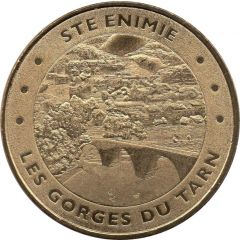 Jeton Touristique - Monnaie de Paris - Gorges du Tarn - Ste Enimie