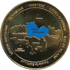 Jeton touristique - Fonderie Saint Luc - Côtes-d`Armor - Saint-Brieuc