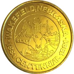 50 Cents -Wakefield Centennial Wakefield, Nebraska