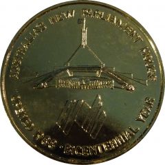Medal - New and Old Australian Parliament Houses Commemorative Souvenir