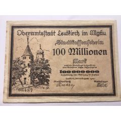 100 000 000 Mark Leutkirch