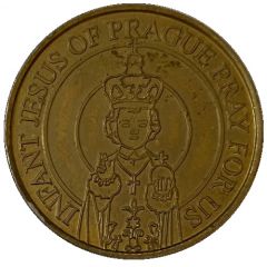 Medallion - Infant Jesus of Prague