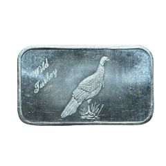 1 Oz Silver - Justice Mint Wild Turkey