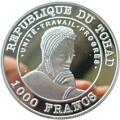 1000 Francs Hippopotamus