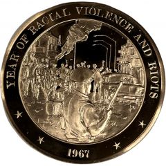 Medal - History of the United States Year of Racial Violence and Riots