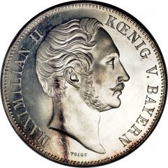 2 Thalers / 31/2 Gulden - Maximilian II Monument