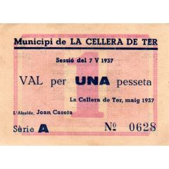 1 Peseta La Cellera de Ter