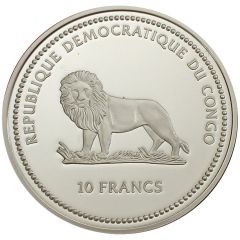 10 Francs Green Butterfly