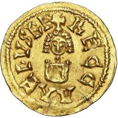 Tremissis - Recaredo I Olisipona