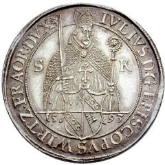 1 Guldenthaler - Julius Echter of Mespelbrunn
