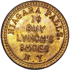 1 cent - Lynch's Shoes Niagara Falla, New York