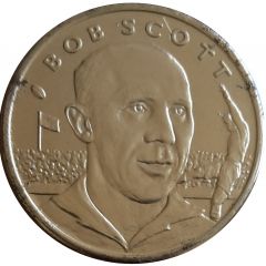 Medal - 15 Great All Blacks Bob Scott