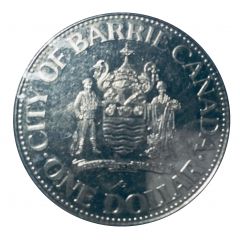 1 Dollar - Barrie, Ontario 125th Anniversary