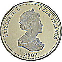 1 Dollar - Elizabeth II Nelson and Ships